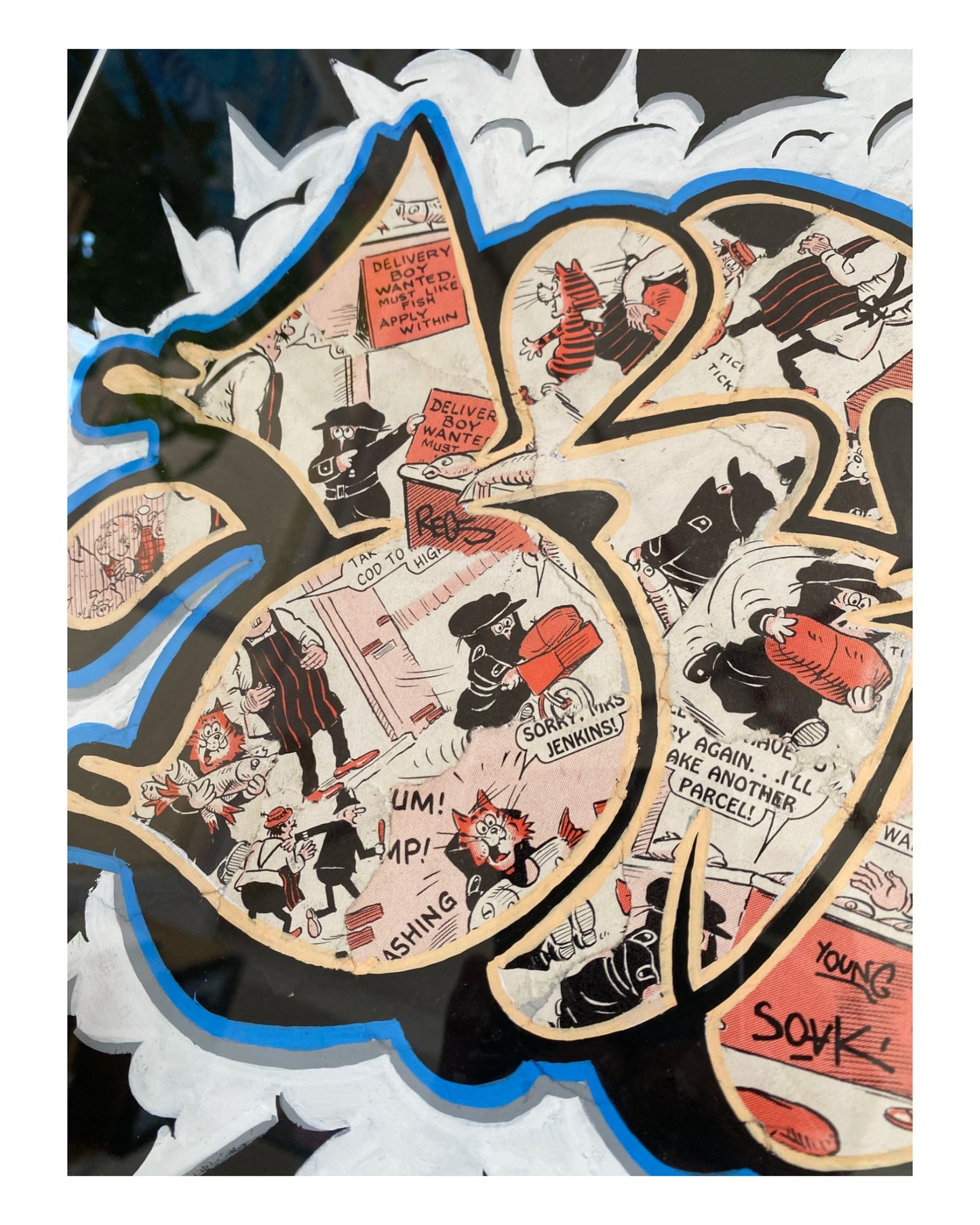 Kapes - Paw finger discount - Original Framed