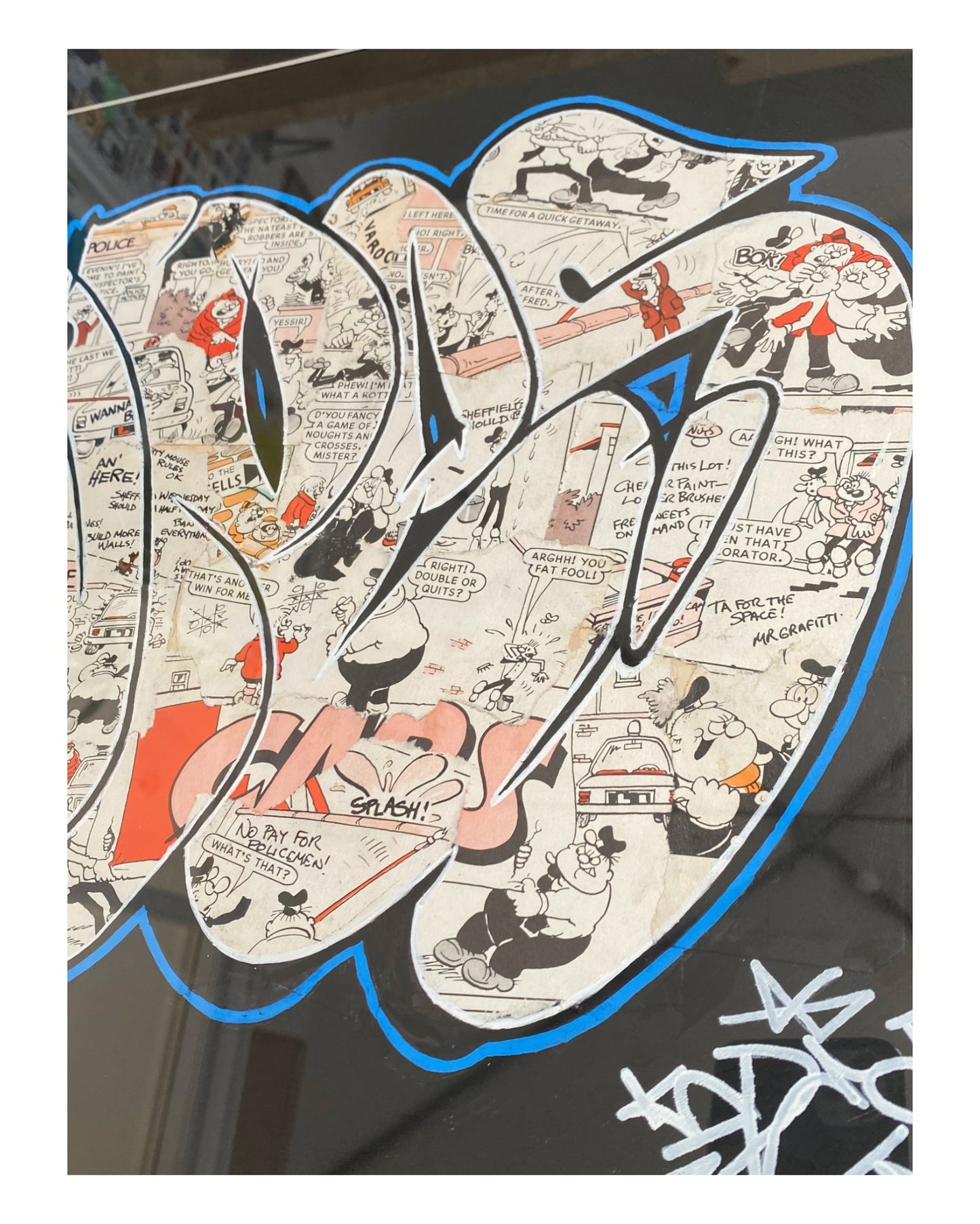 Kapes - Steel city - Original Framed