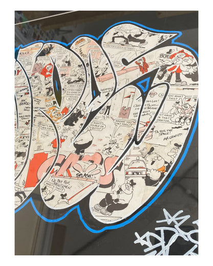 Kapes - Steel city - Original Framed