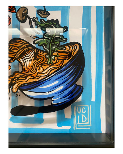 Lucid Designs - Ramen Glass - Original Framed