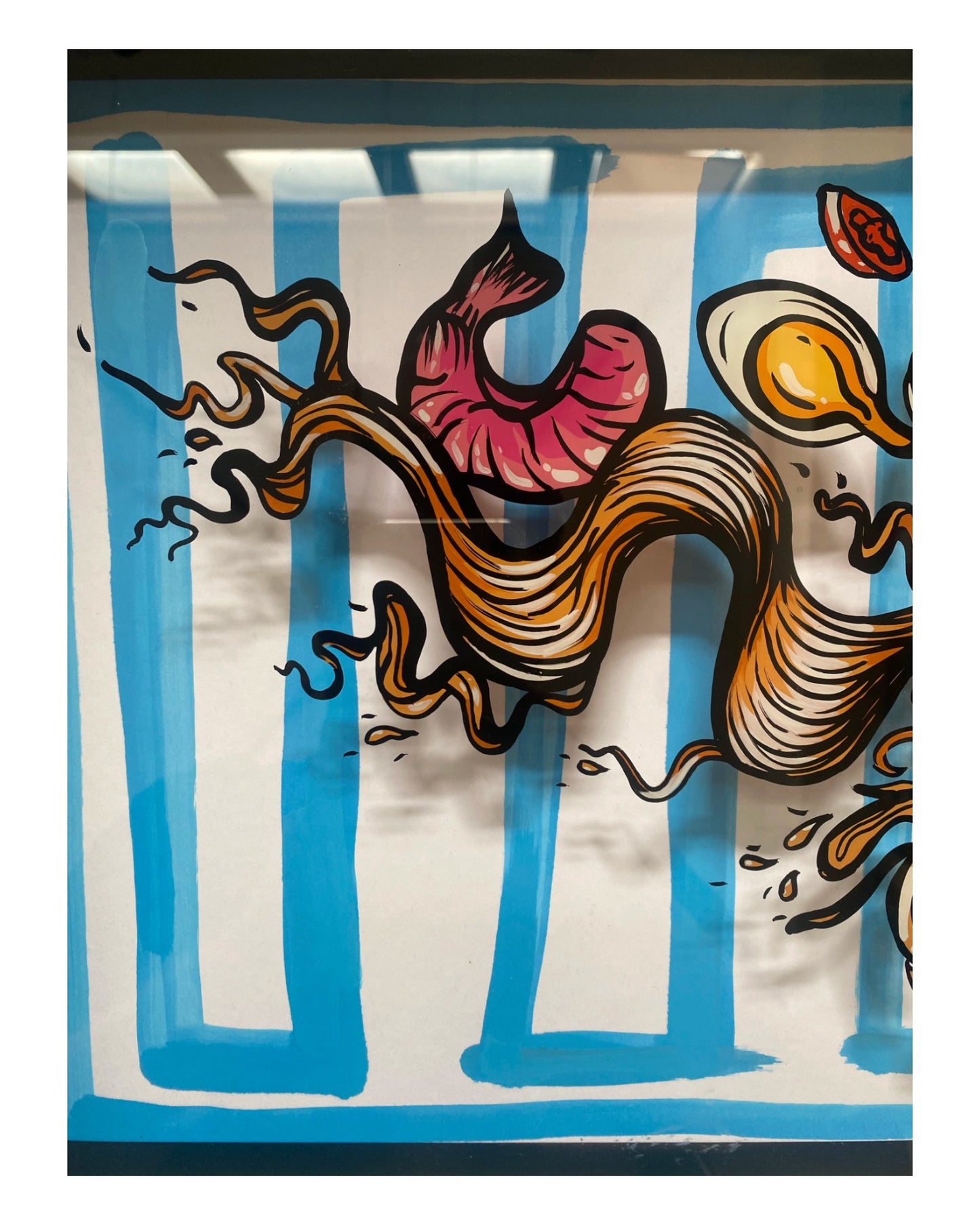 Lucid Designs - Ramen Glass - Original Framed