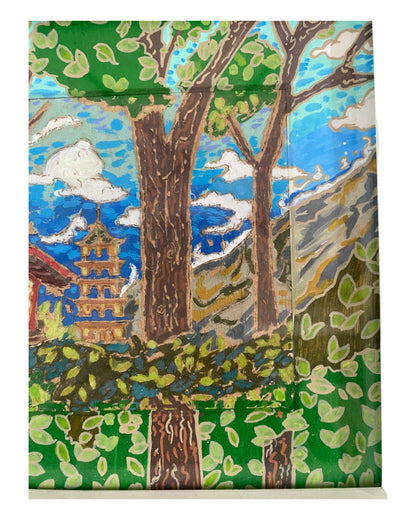 Conrico Steez - Lantern forest - Original framed
