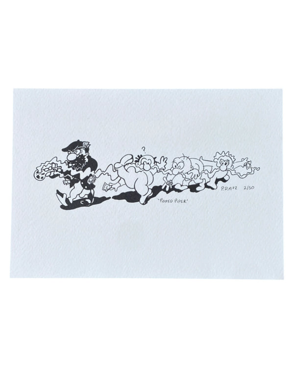 Elevated - The Payed Piper - Limited print