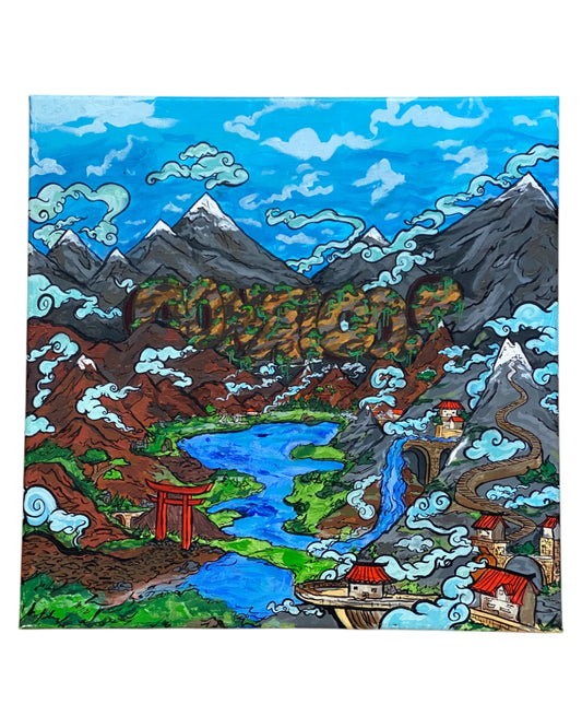 Conrico steez - Mountains - Original canvas