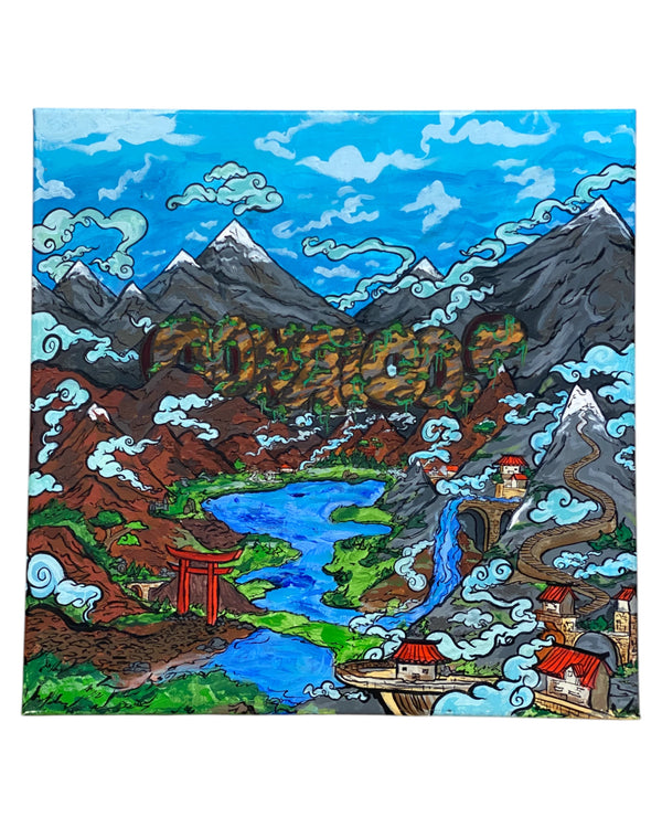 Conrico steez - Mountains - Original canvas