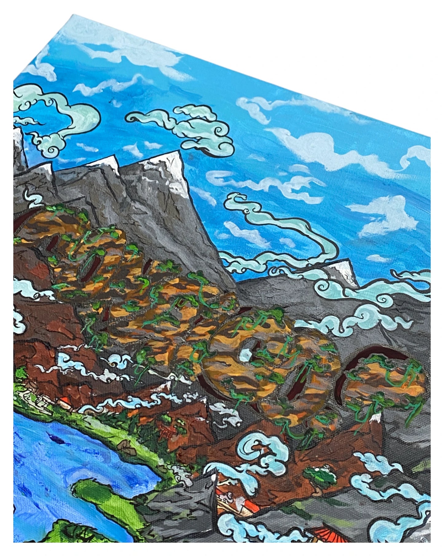 Conrico steez - Mountains - Original canvas