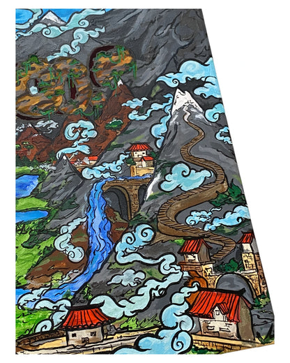 Conrico steez - Mountains - Original canvas