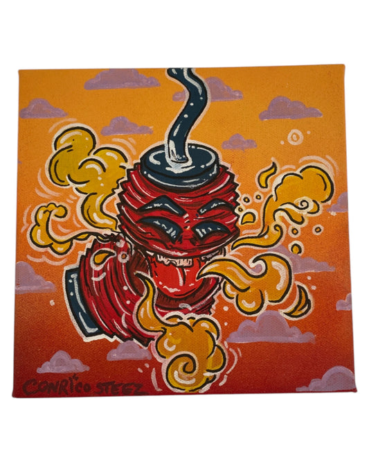 Conrico Steez - Izakaya faces - Original canvas