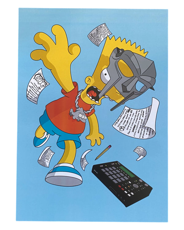 Cert Designs - Bart MF Doom - Print