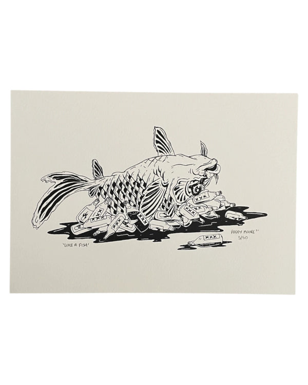 Elevated -  Like a fish  - Limited print