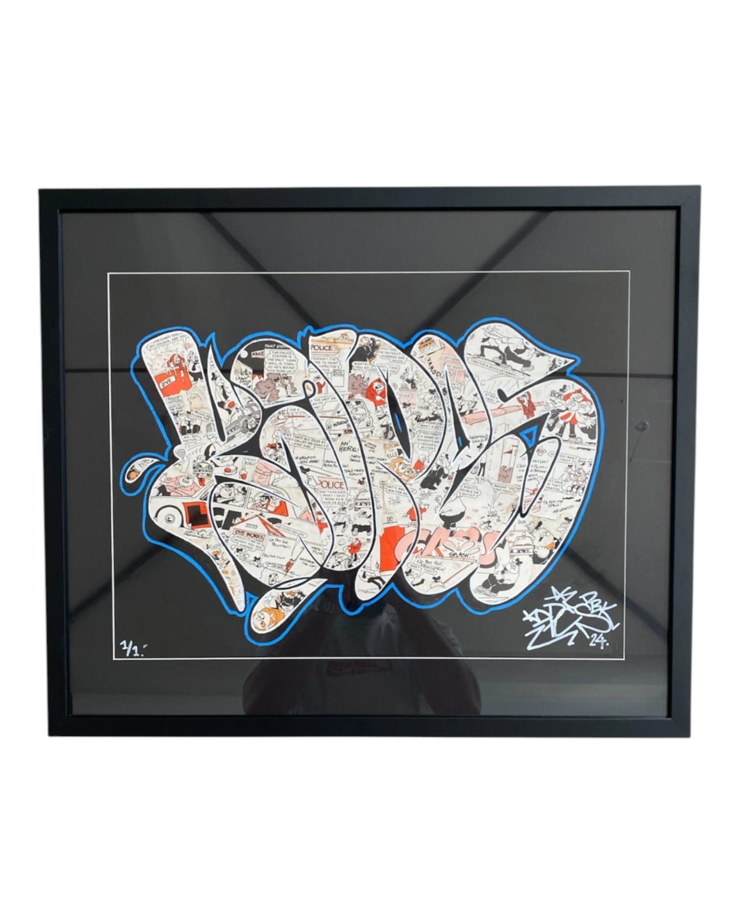 Kapes - Steel city - Original Framed