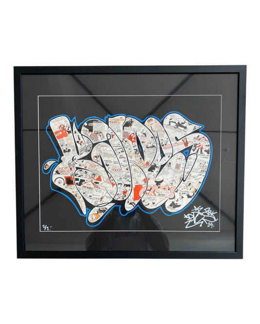 Kapes - Steel city - Original Framed