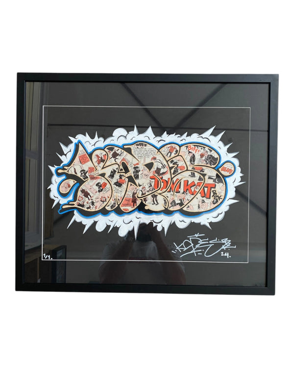 Kapes - Paw finger discount - Original Framed