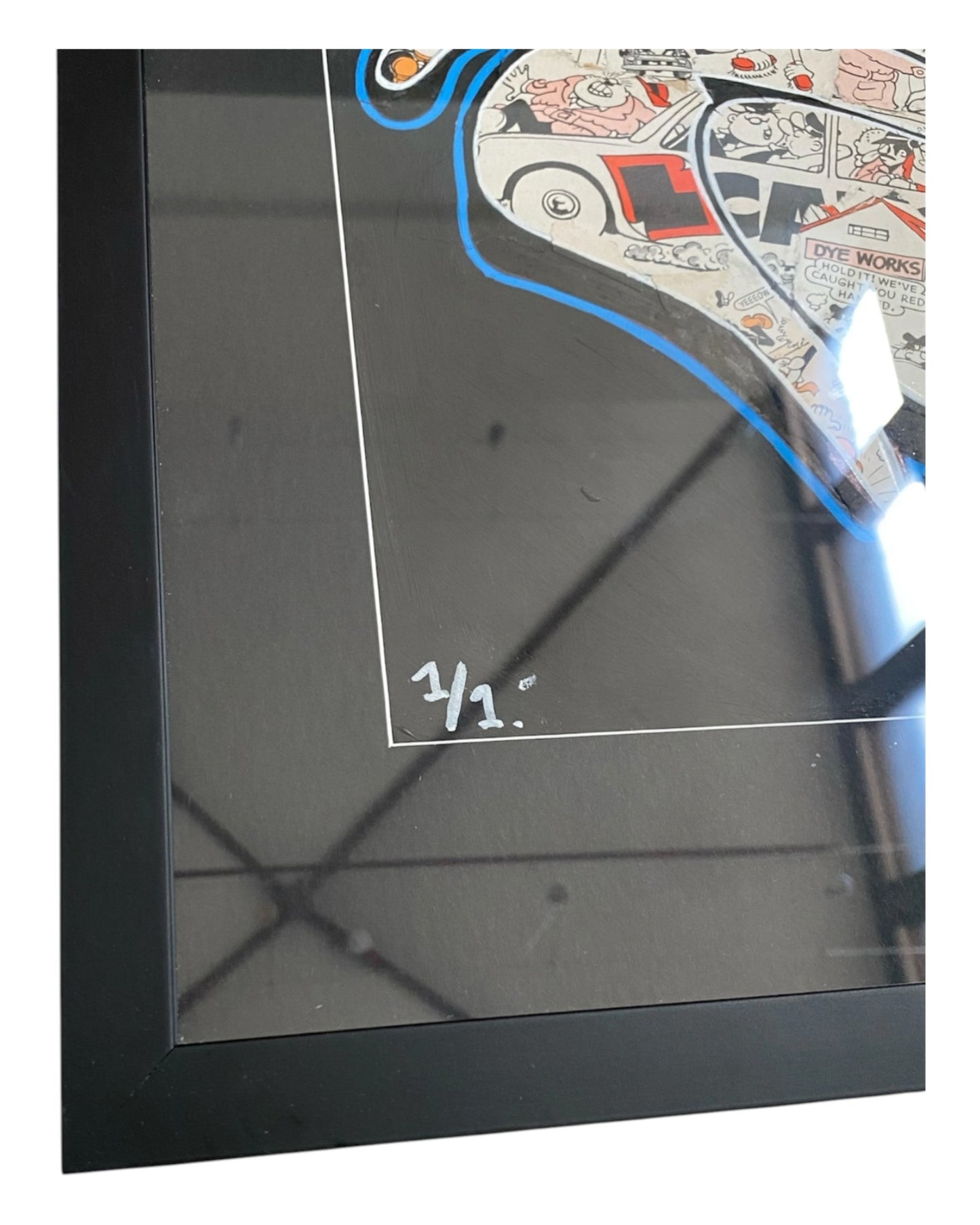 Kapes - Steel city - Original Framed