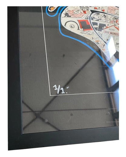 Kapes - Steel city - Original Framed
