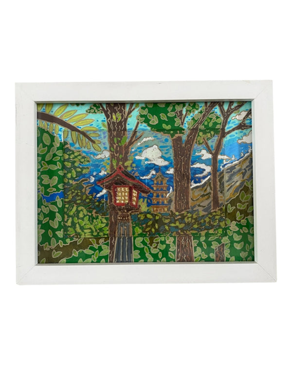 Conrico Steez - Lantern forest - Original framed